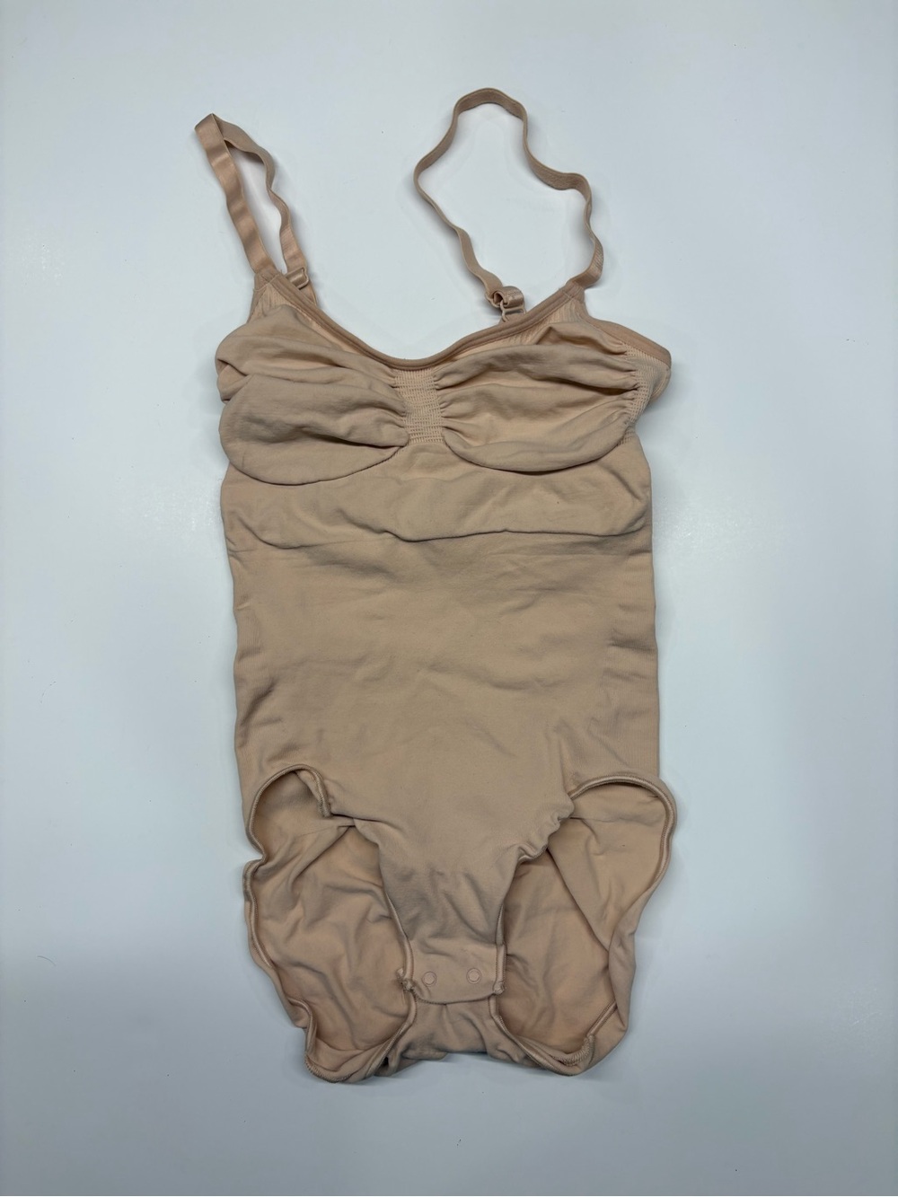 SKIMS Seamless Sculpt Brief Bodysuit in Clay